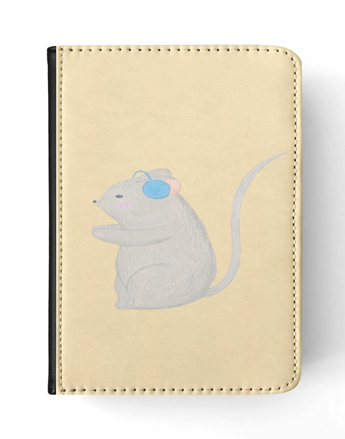 CASE COVER FOR APPLE IPAD|MOUSE DRAWING SKETCH 2