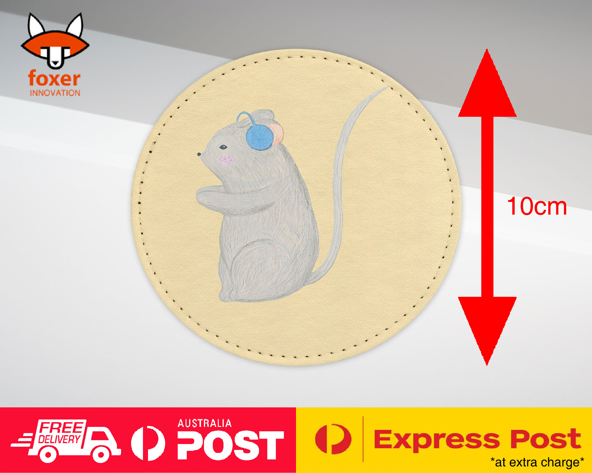 COASTER COFFEE DRINKING MAT|MOUSE DRAWING SKETCH 2