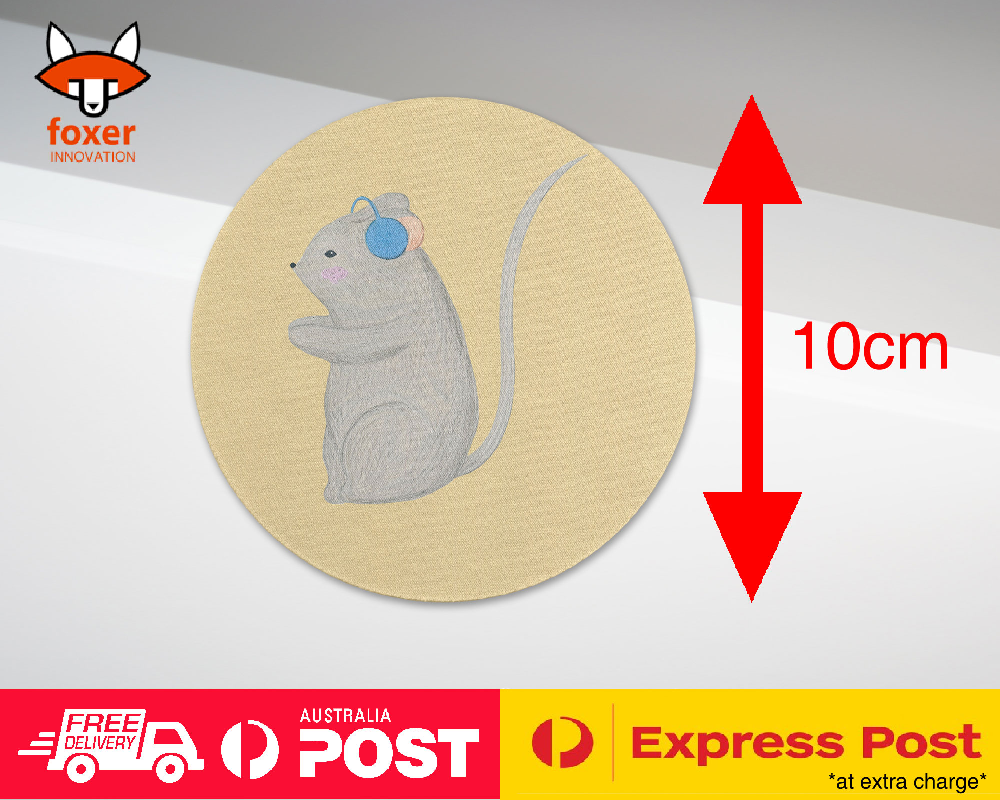 COASTER COFFEE DRINKING MAT|MOUSE DRAWING SKETCH 2