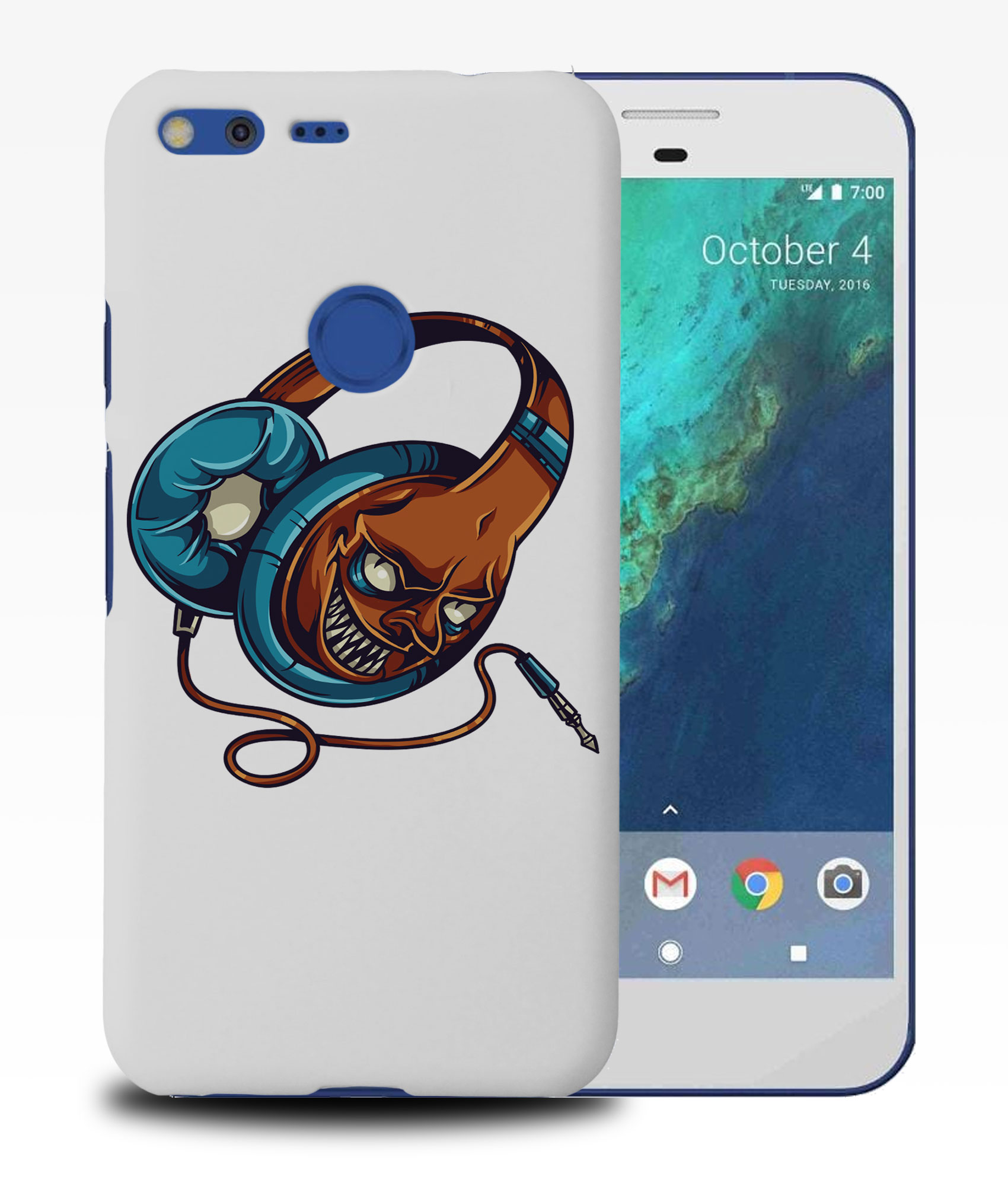 CASE COVER FOR GOOGLE PIXEL|MUSIC HEADPHONES - Foto 10 di 11