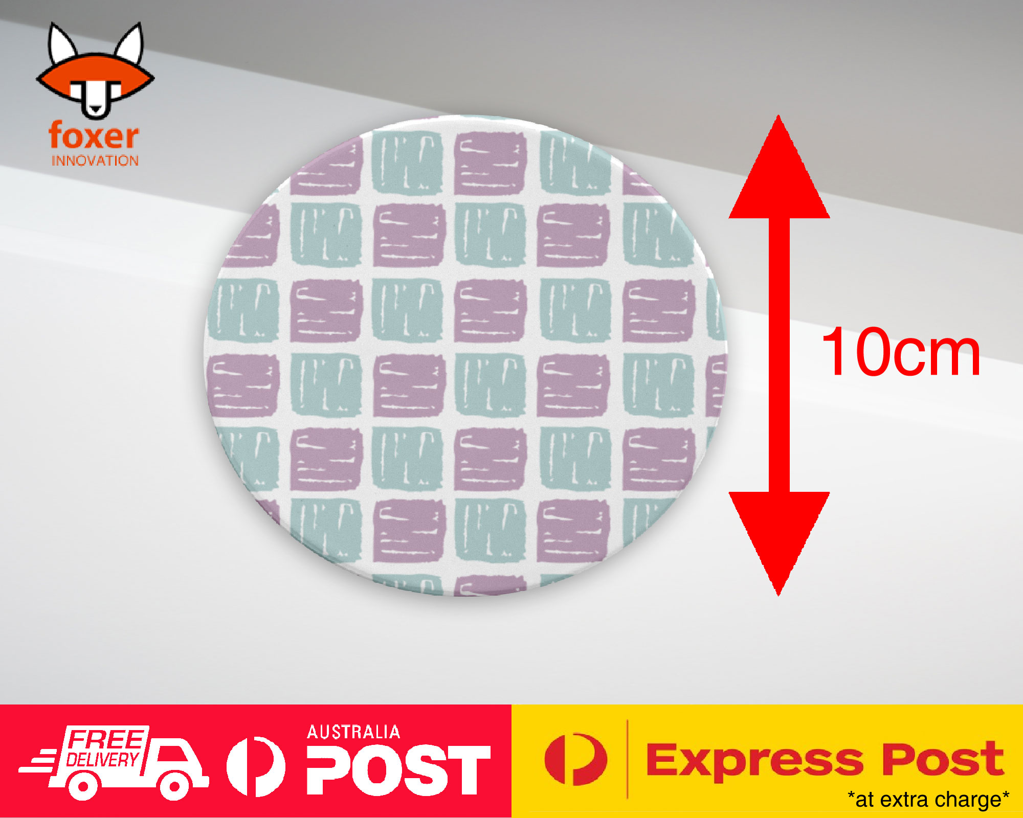 COASTER COFFEE DRINKING MAT|SQUARE GEOMETRIC PATTERN 36