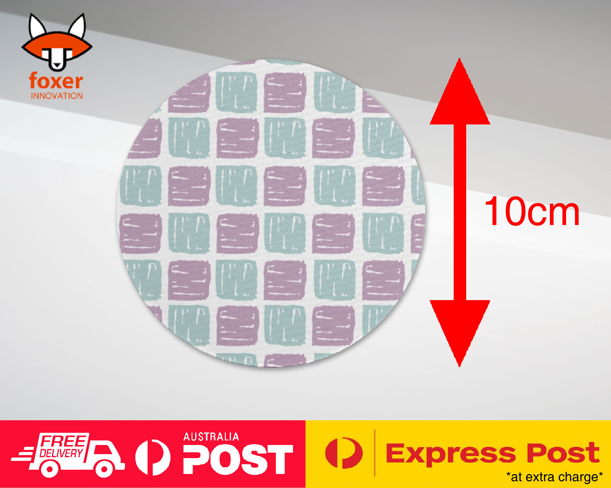 COASTER COFFEE DRINKING MAT|SQUARE GEOMETRIC PATTERN 36