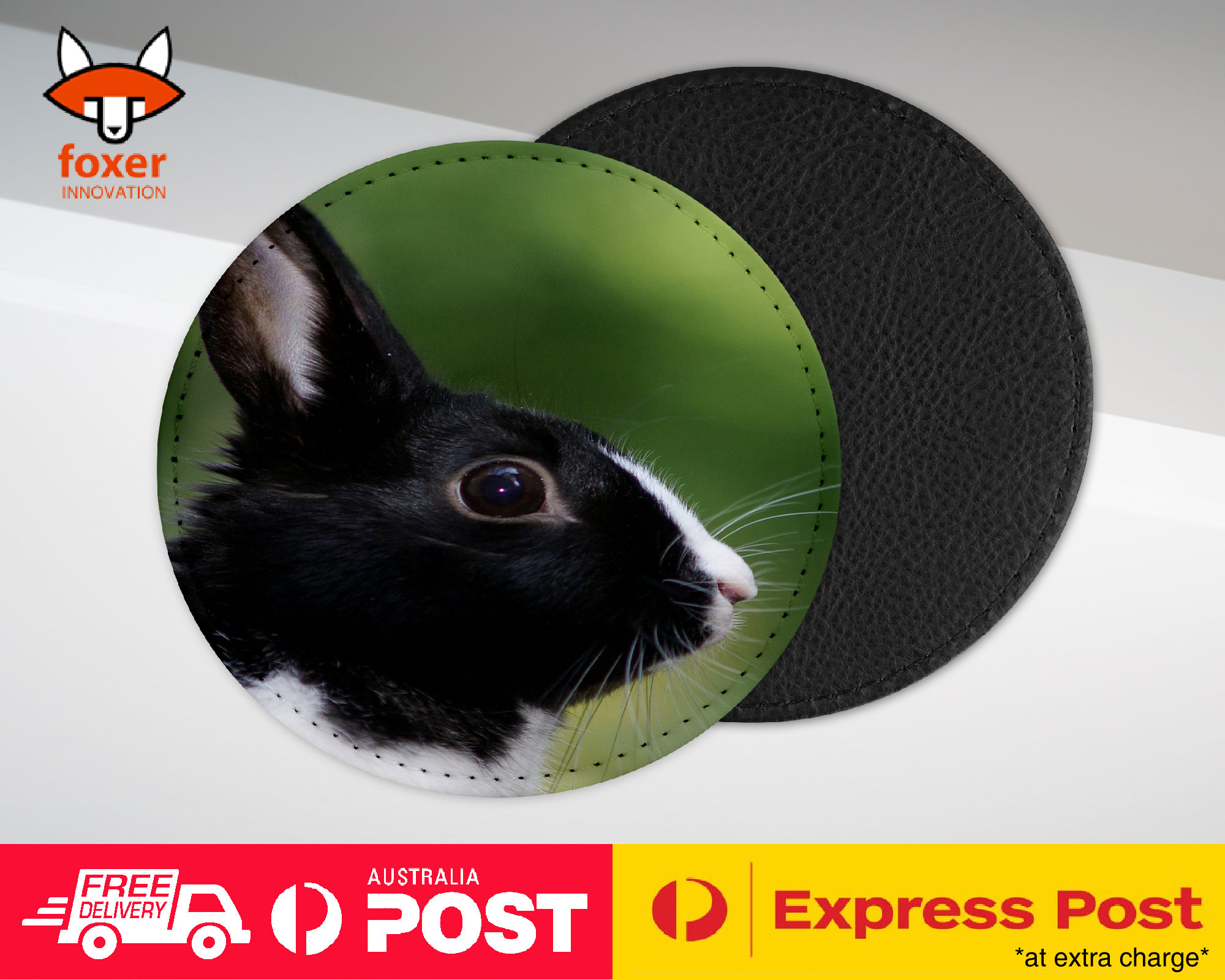 COASTER COFFEE DRINKING MAT|CUTE RABBIT BUNNY 21