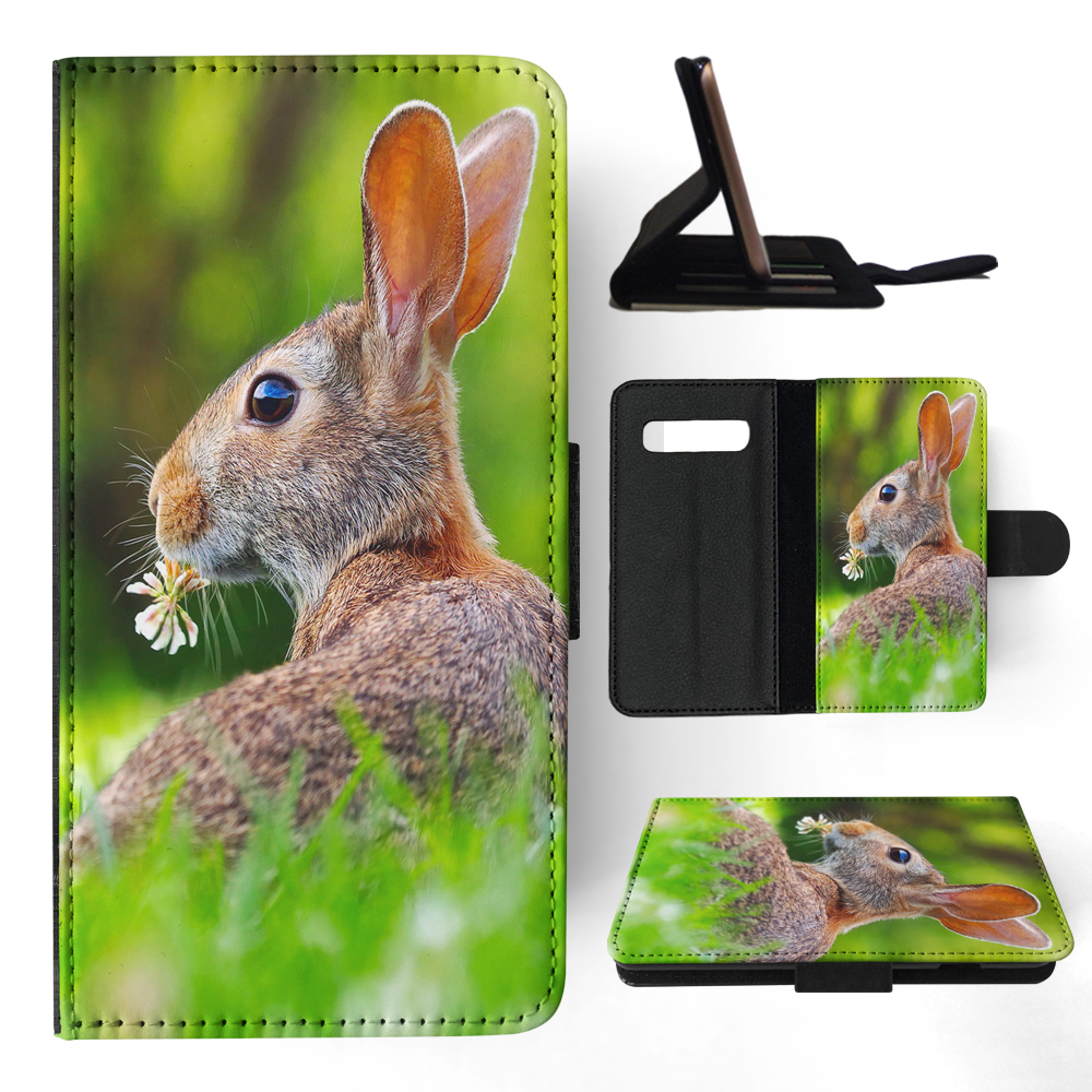 FLIP CASE FOR SAMSUNG GALAXY|CUTE RABBIT BUNNY 37 - Picture 86 of 120