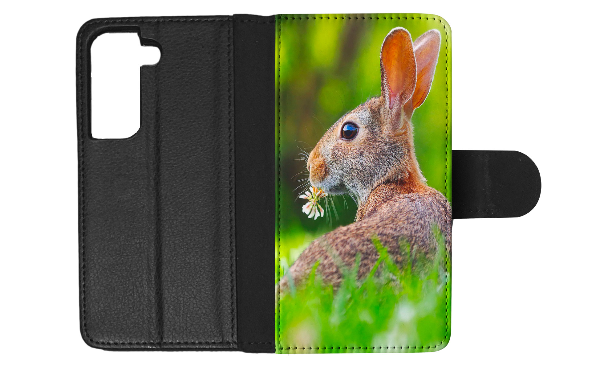 FLIP CASE FOR SAMSUNG GALAXY|CUTE RABBIT BUNNY 37 - Picture 49 of 120