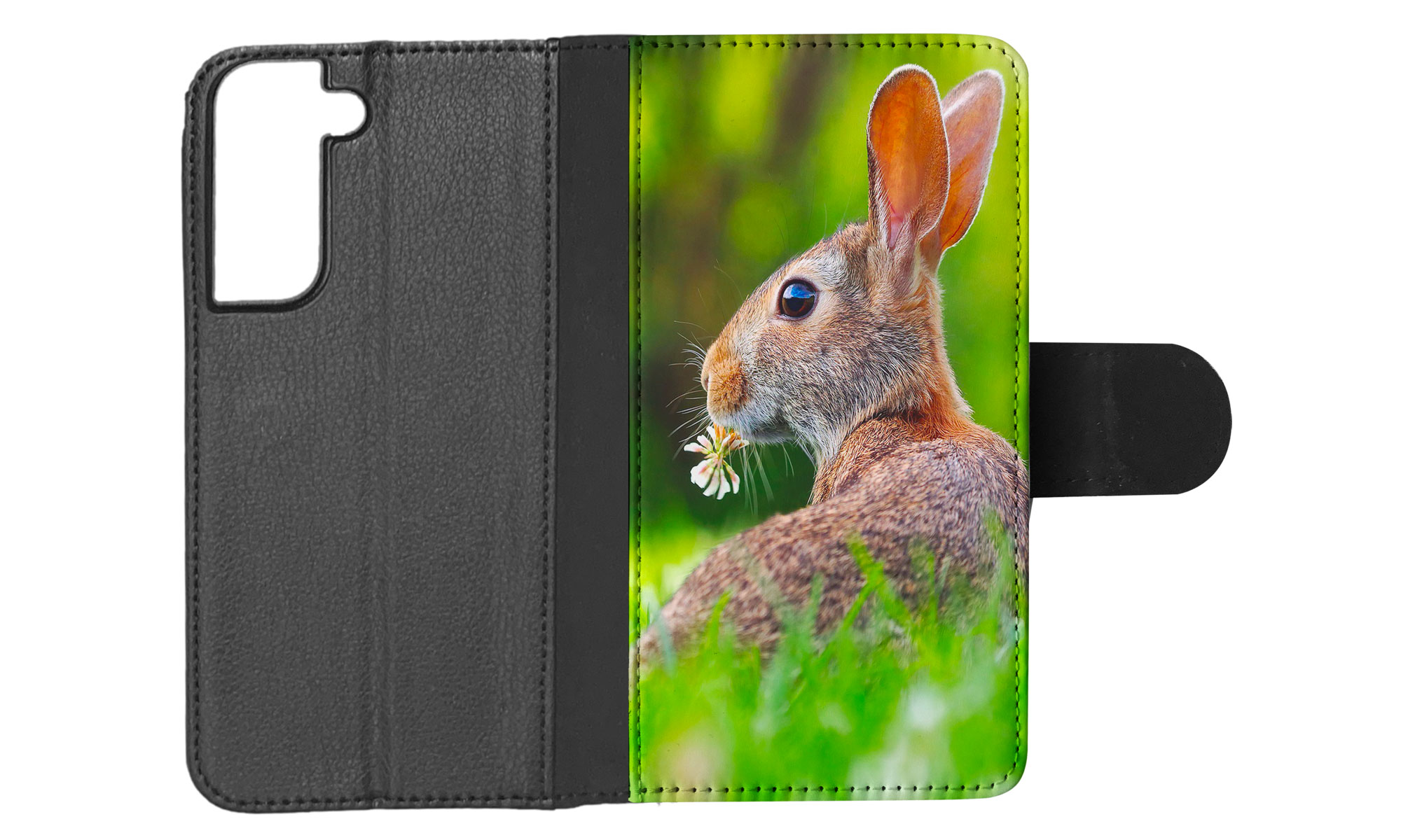 FLIP CASE FOR SAMSUNG GALAXY|CUTE RABBIT BUNNY 37 - Picture 44 of 120