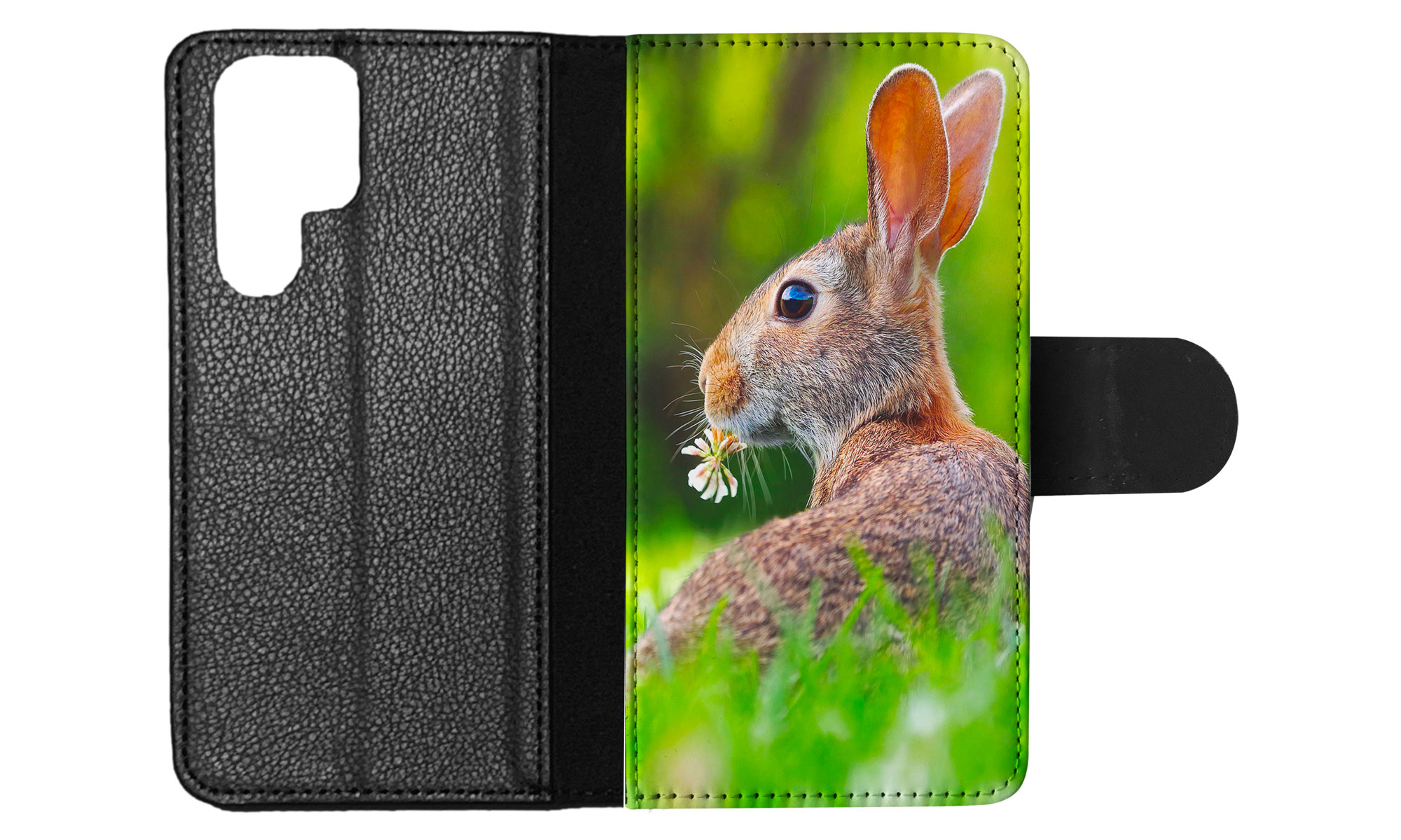 FLIP CASE FOR SAMSUNG GALAXY|CUTE RABBIT BUNNY 37 - Picture 39 of 120