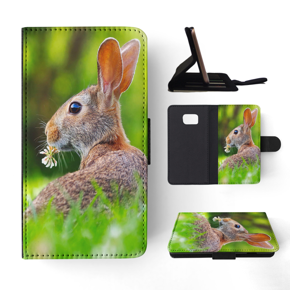 FLIP CASE FOR SAMSUNG GALAXY|CUTE RABBIT BUNNY 37 - Picture 116 of 120