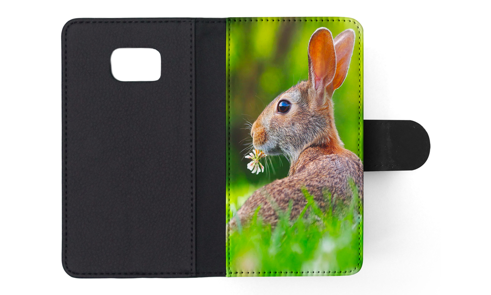 FLIP CASE FOR SAMSUNG GALAXY|CUTE RABBIT BUNNY 37 - Picture 119 of 120