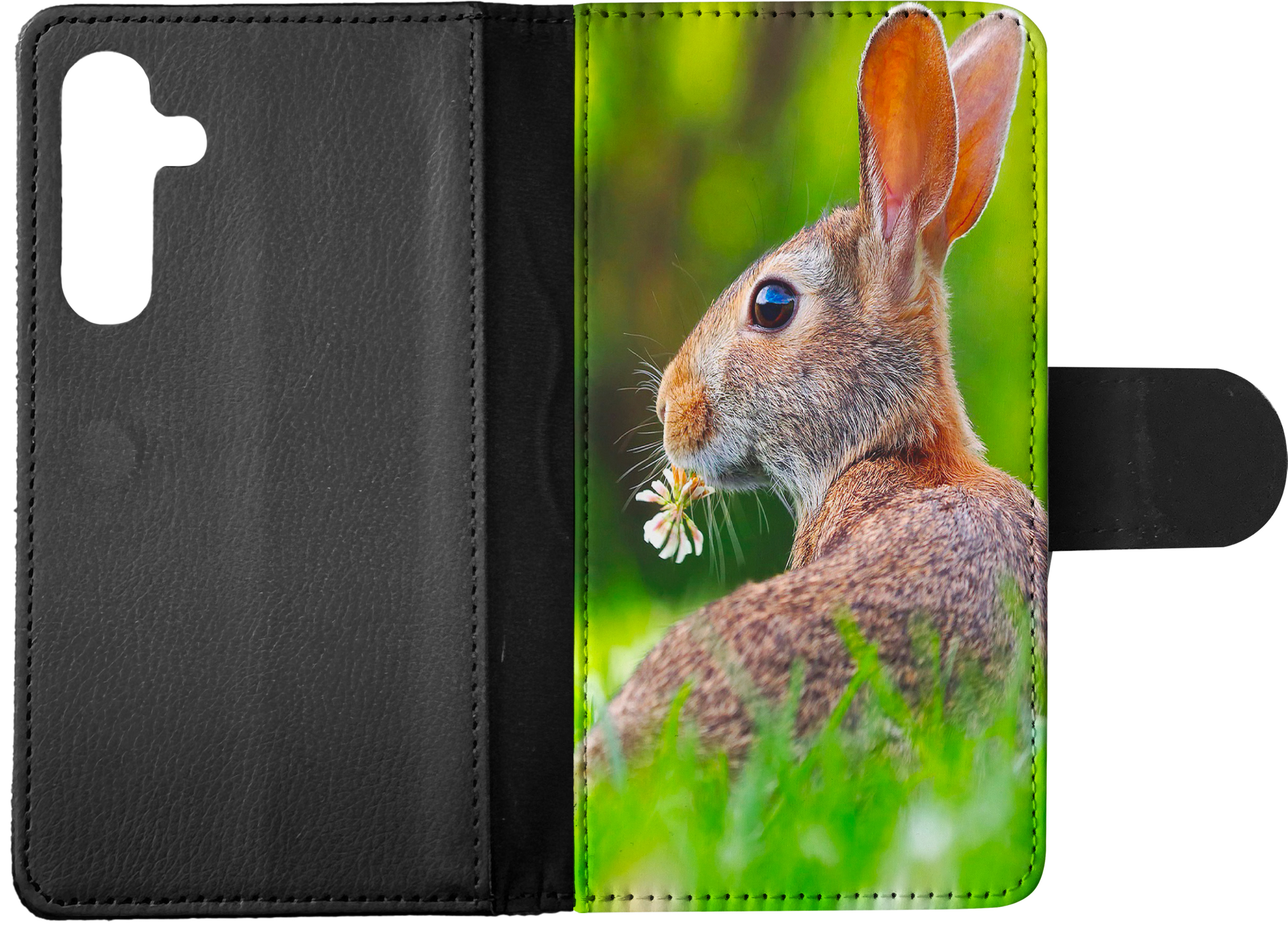FLIP CASE FOR SAMSUNG GALAXY|CUTE RABBIT BUNNY 37 - Picture 14 of 120