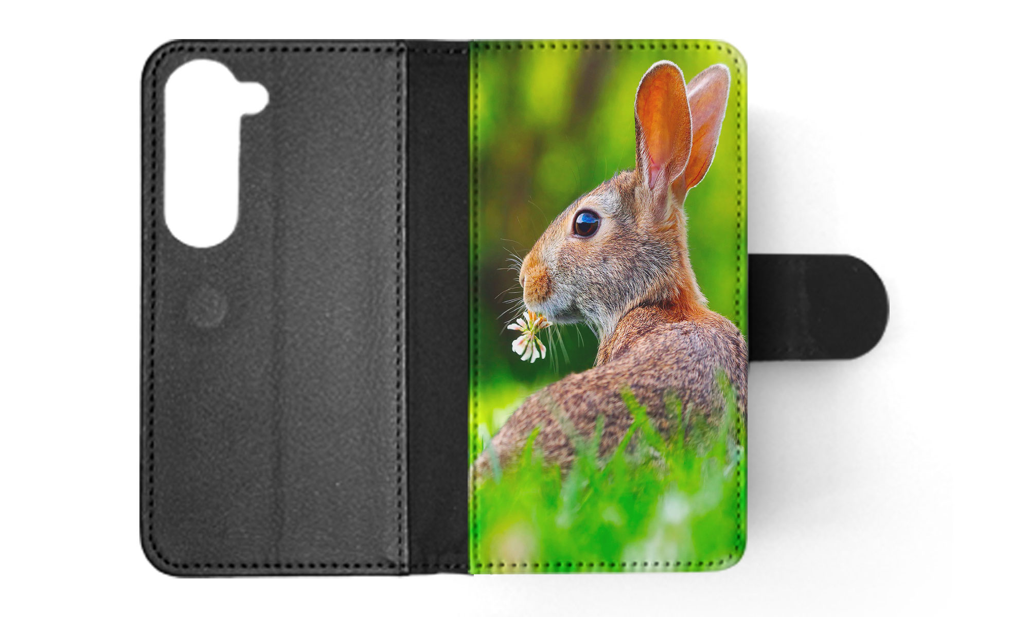 FLIP CASE FOR SAMSUNG GALAXY|CUTE RABBIT BUNNY 37 - Picture 34 of 120