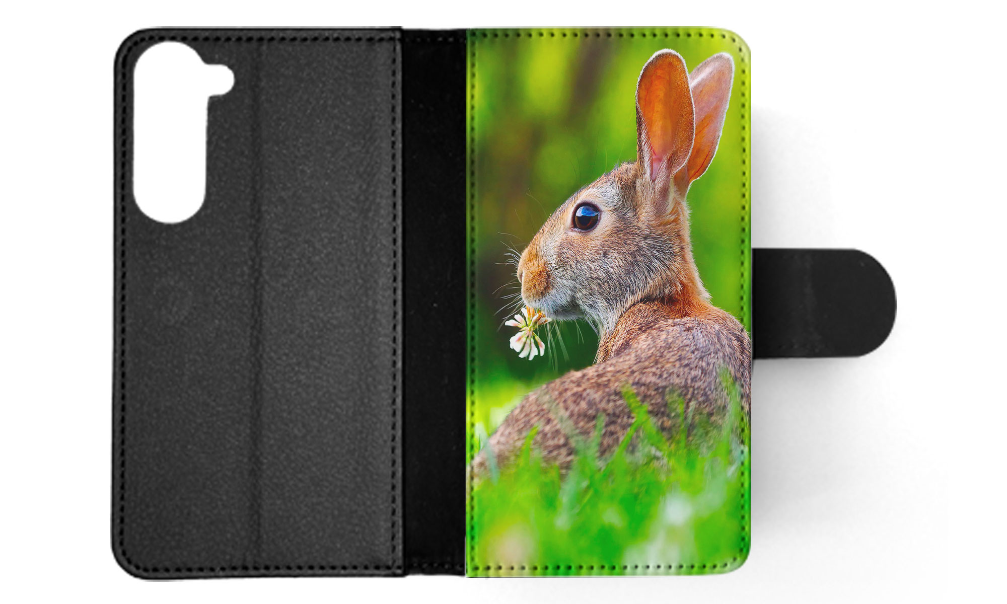 FLIP CASE FOR SAMSUNG GALAXY|CUTE RABBIT BUNNY 37 - Picture 29 of 120