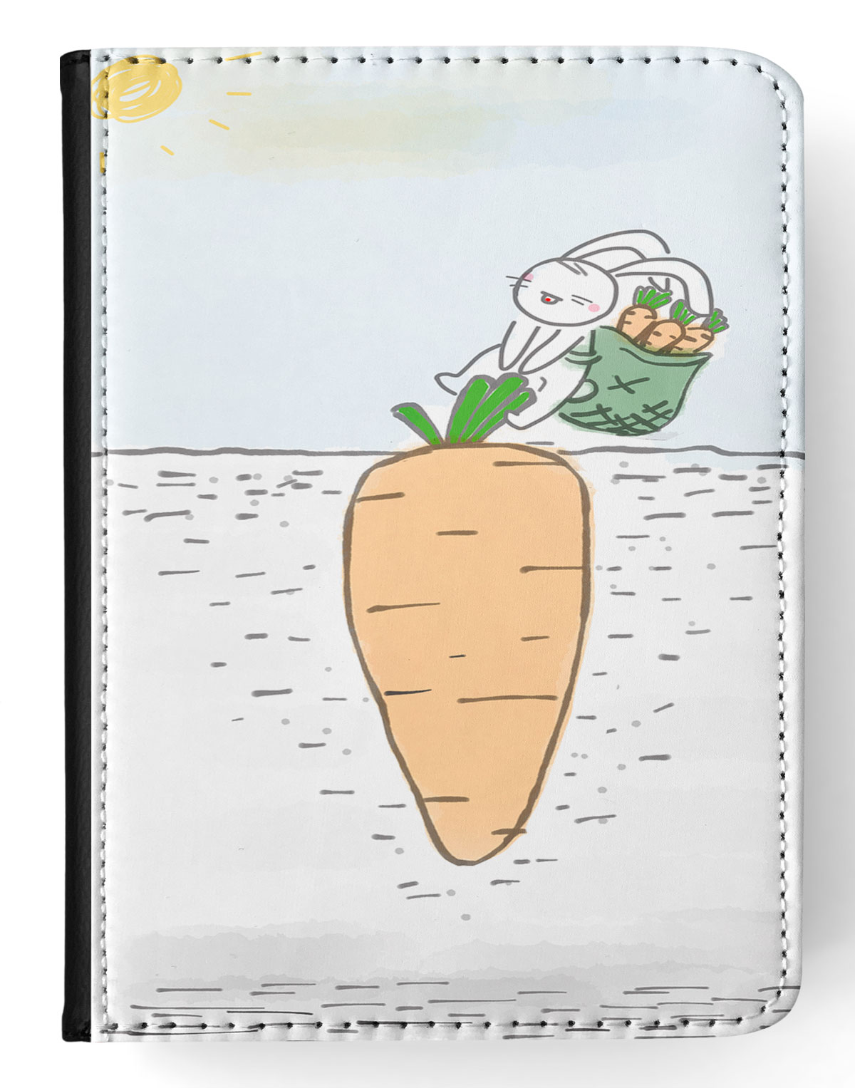 FUNDA FUNDA PARA APPLE IPAD|LINDO CONEJO CONEJITO TIRA ZANAHORIA - Imagen 22 de 55