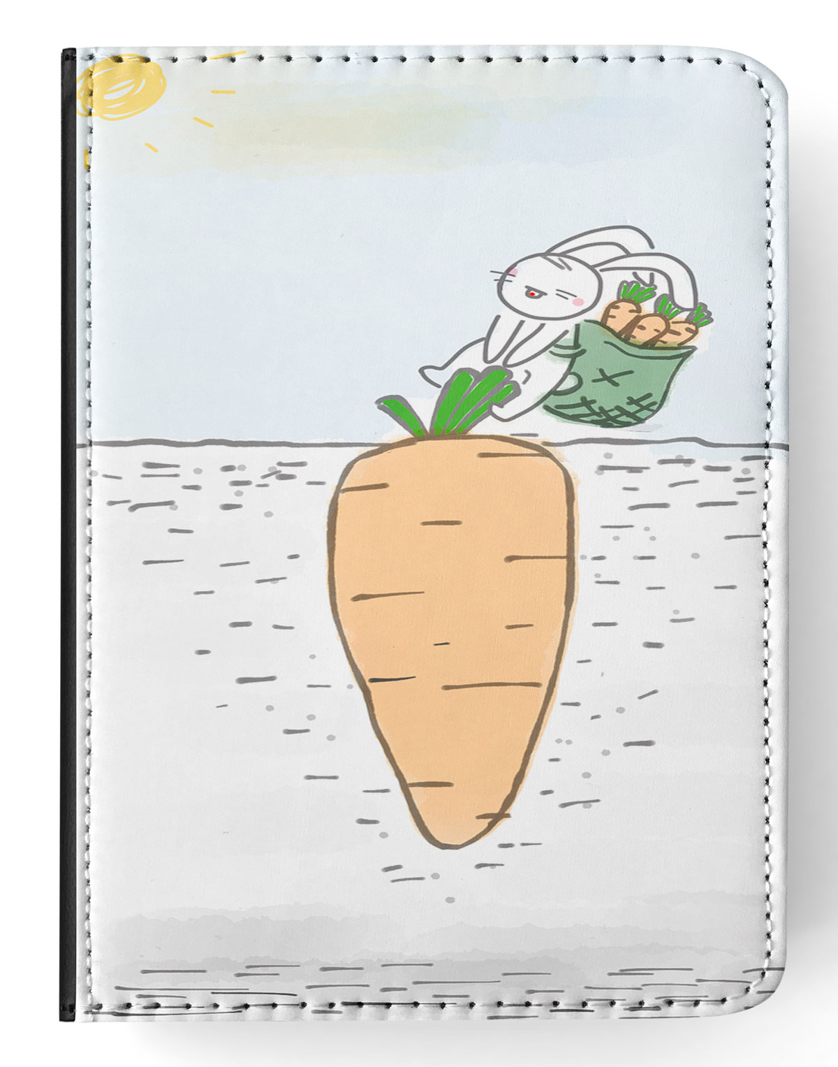 FUNDA FUNDA PARA APPLE IPAD|LINDO CONEJO CONEJITO TIRA ZANAHORIA - Imagen 12 de 55
