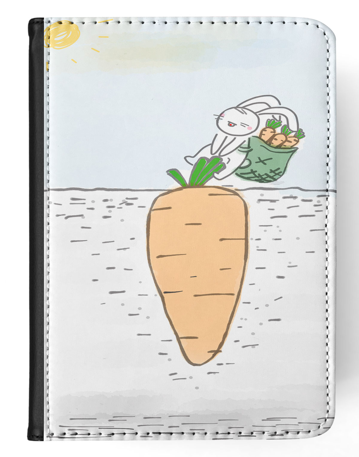 FUNDA FUNDA PARA APPLE IPAD|LINDO CONEJO CONEJITO TIRA ZANAHORIA - Imagen 37 de 55