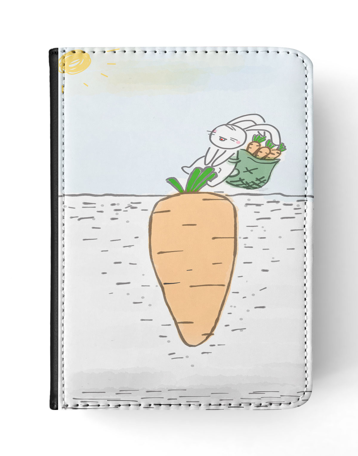 FUNDA FUNDA PARA APPLE IPAD|LINDO CONEJO CONEJITO TIRA ZANAHORIA - Imagen 7 de 55