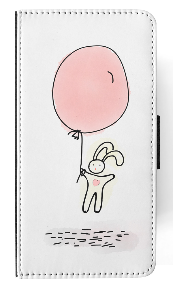 FLIP CASE FOR SAMSUNG GALAXY|CUTE RABBIT BUNNY SKETCH ART 1 - Picture 92 of 120
