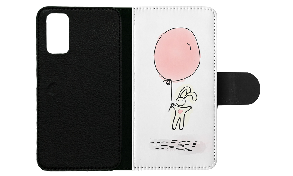 FLIP CASE FOR SAMSUNG GALAXY|CUTE RABBIT BUNNY SKETCH ART 1 - Picture 79 of 120