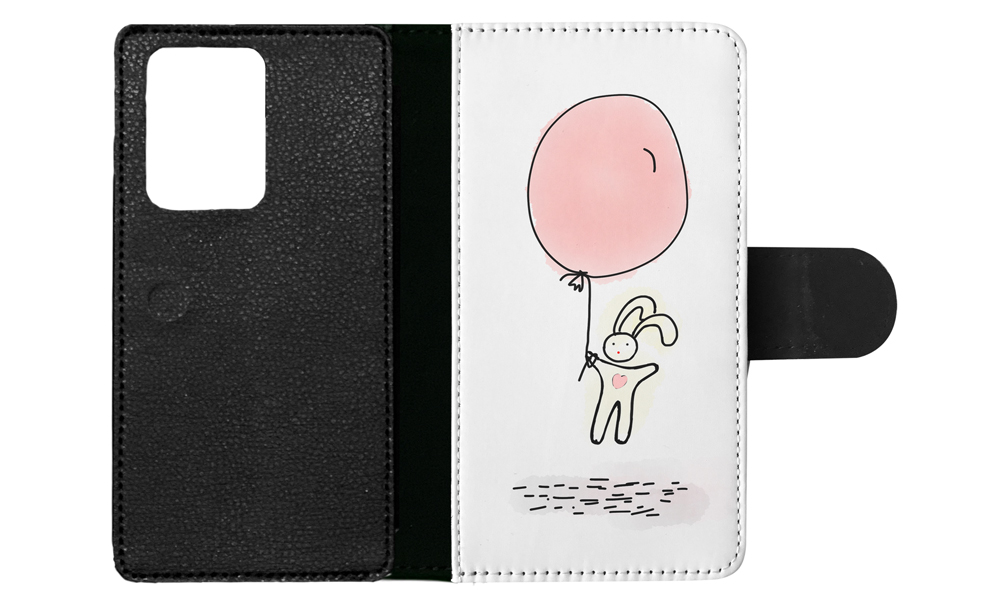 FLIP CASE FOR SAMSUNG GALAXY|CUTE RABBIT BUNNY SKETCH ART 1 - Picture 69 of 120