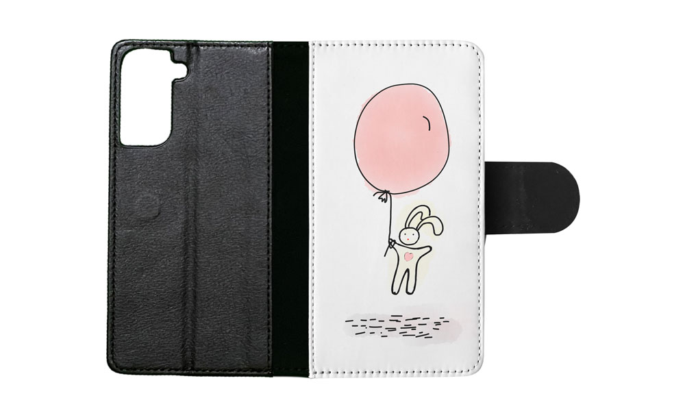FLIP CASE FOR SAMSUNG GALAXY|CUTE RABBIT BUNNY SKETCH ART 1 - Picture 64 of 120