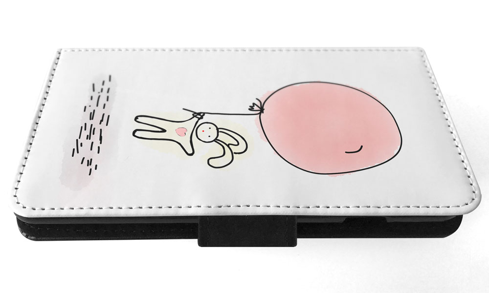 FLIP CASE FOR SAMSUNG GALAXY|CUTE RABBIT BUNNY SKETCH ART 1 - Picture 53 of 120