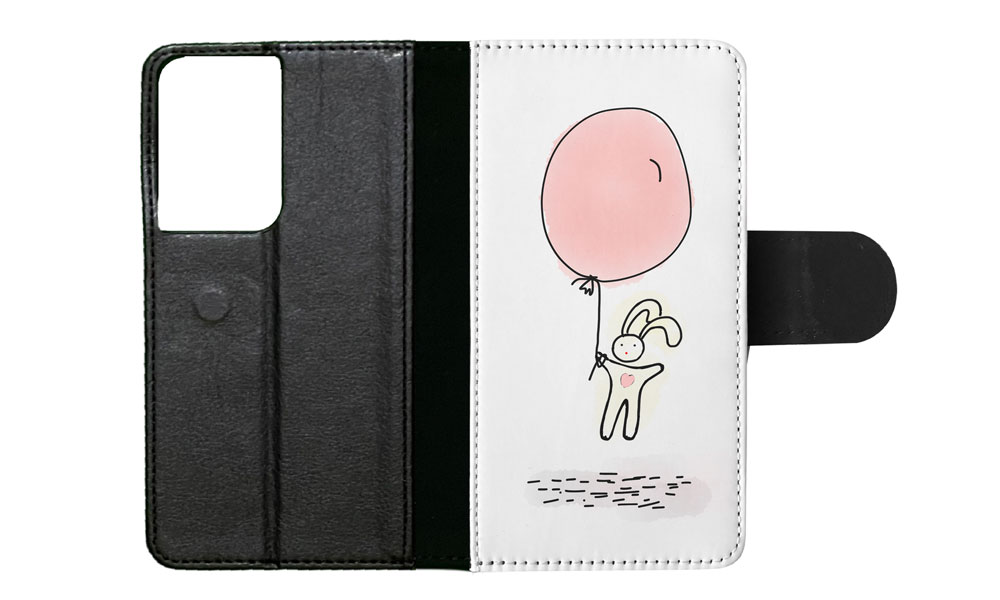 FLIP CASE FOR SAMSUNG GALAXY|CUTE RABBIT BUNNY SKETCH ART 1 - Picture 54 of 120