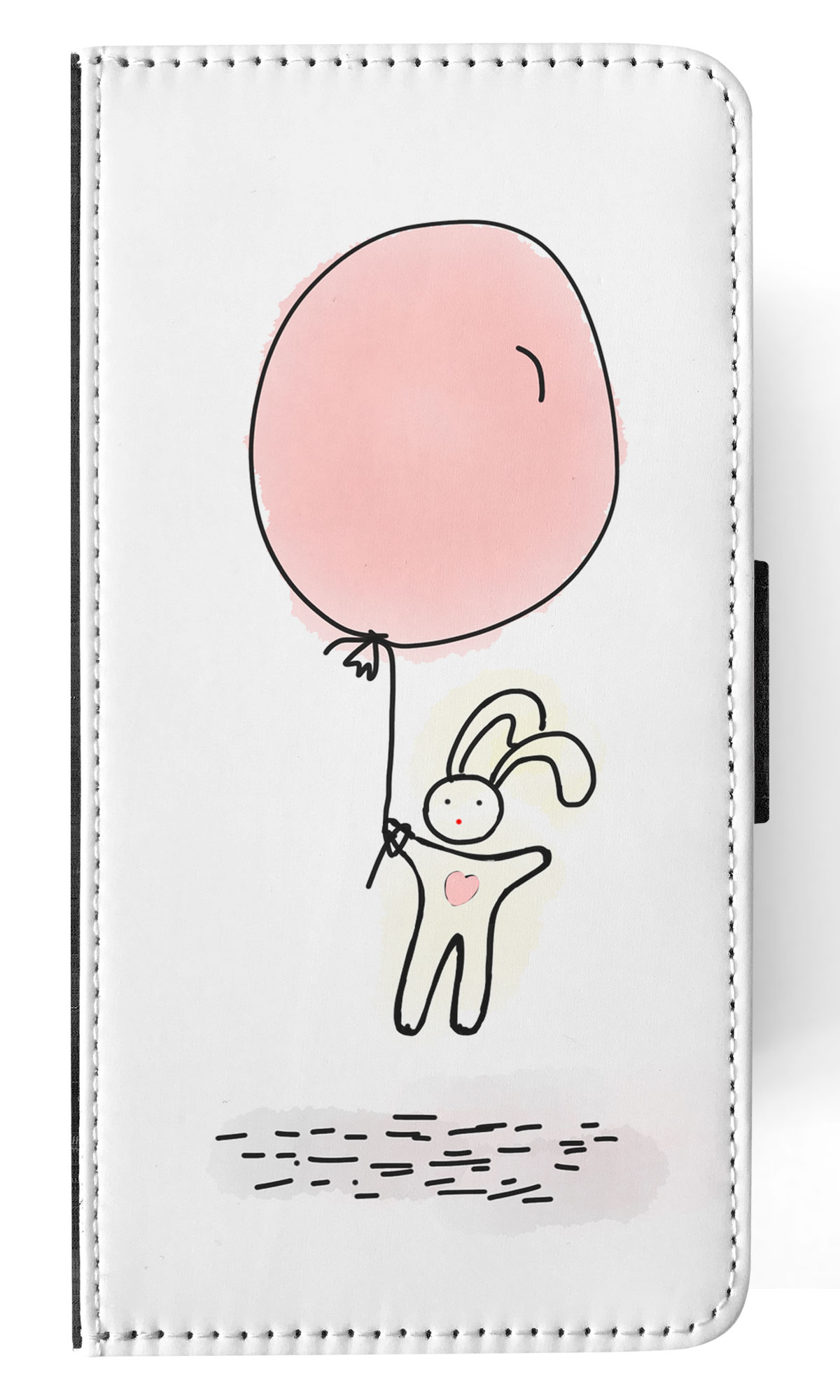 FLIP CASE FOR SAMSUNG GALAXY|CUTE RABBIT BUNNY SKETCH ART 1 - Picture 42 of 120