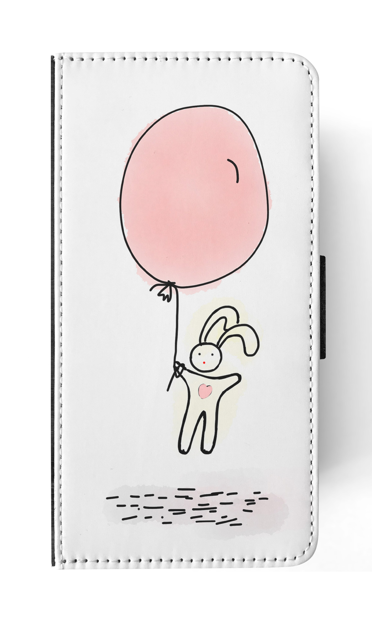 FLIP CASE FOR SAMSUNG GALAXY|CUTE RABBIT BUNNY SKETCH ART 1 - Picture 17 of 120