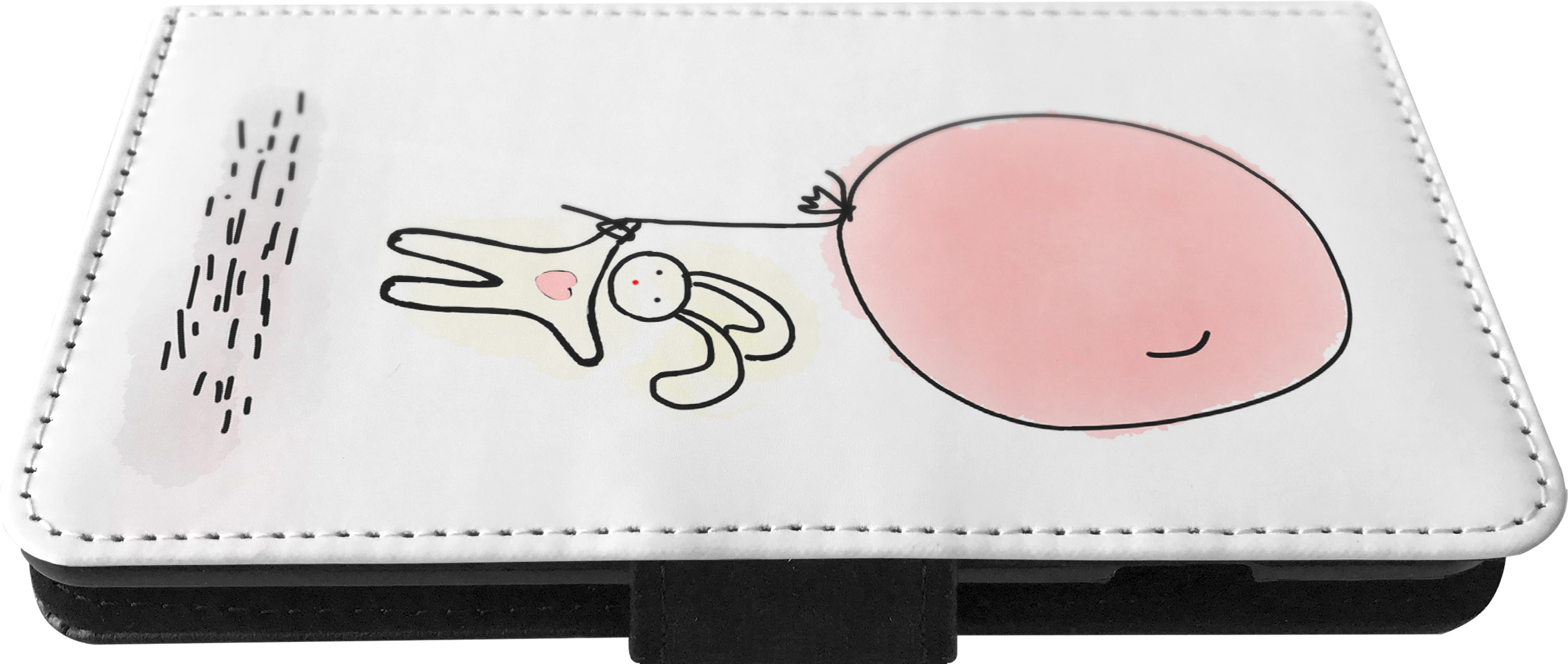 FLIP CASE FOR SAMSUNG GALAXY|CUTE RABBIT BUNNY SKETCH ART 1 - Picture 8 of 120