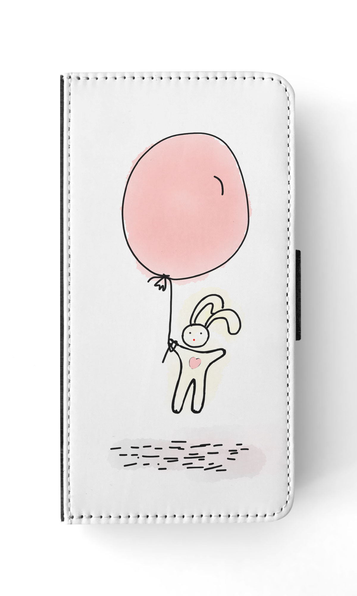 FLIP CASE FOR SAMSUNG GALAXY|CUTE RABBIT BUNNY SKETCH ART 1 - Picture 32 of 120
