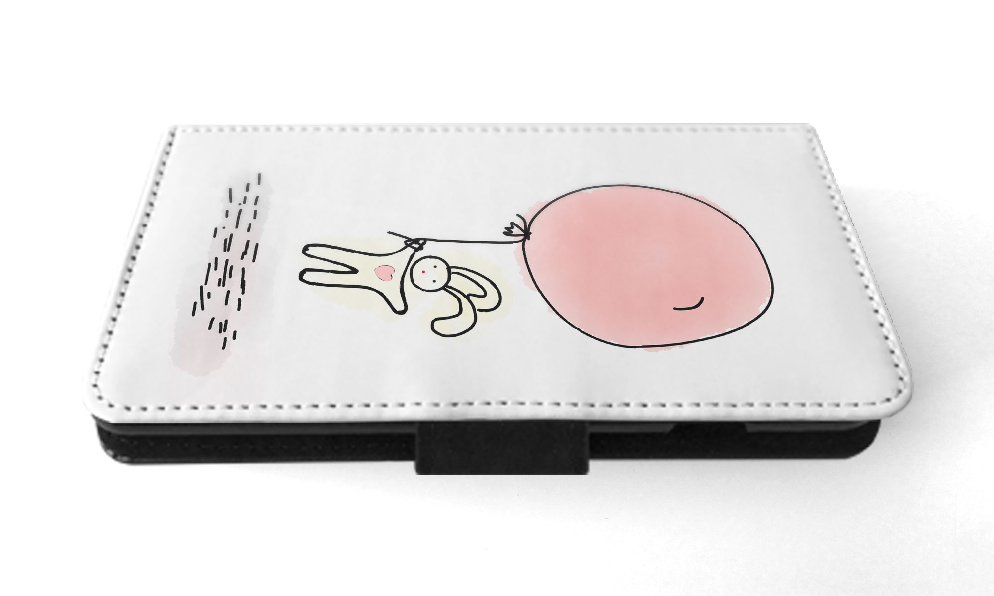 FLIP CASE FOR SAMSUNG GALAXY|CUTE RABBIT BUNNY SKETCH ART 1 - Picture 33 of 120