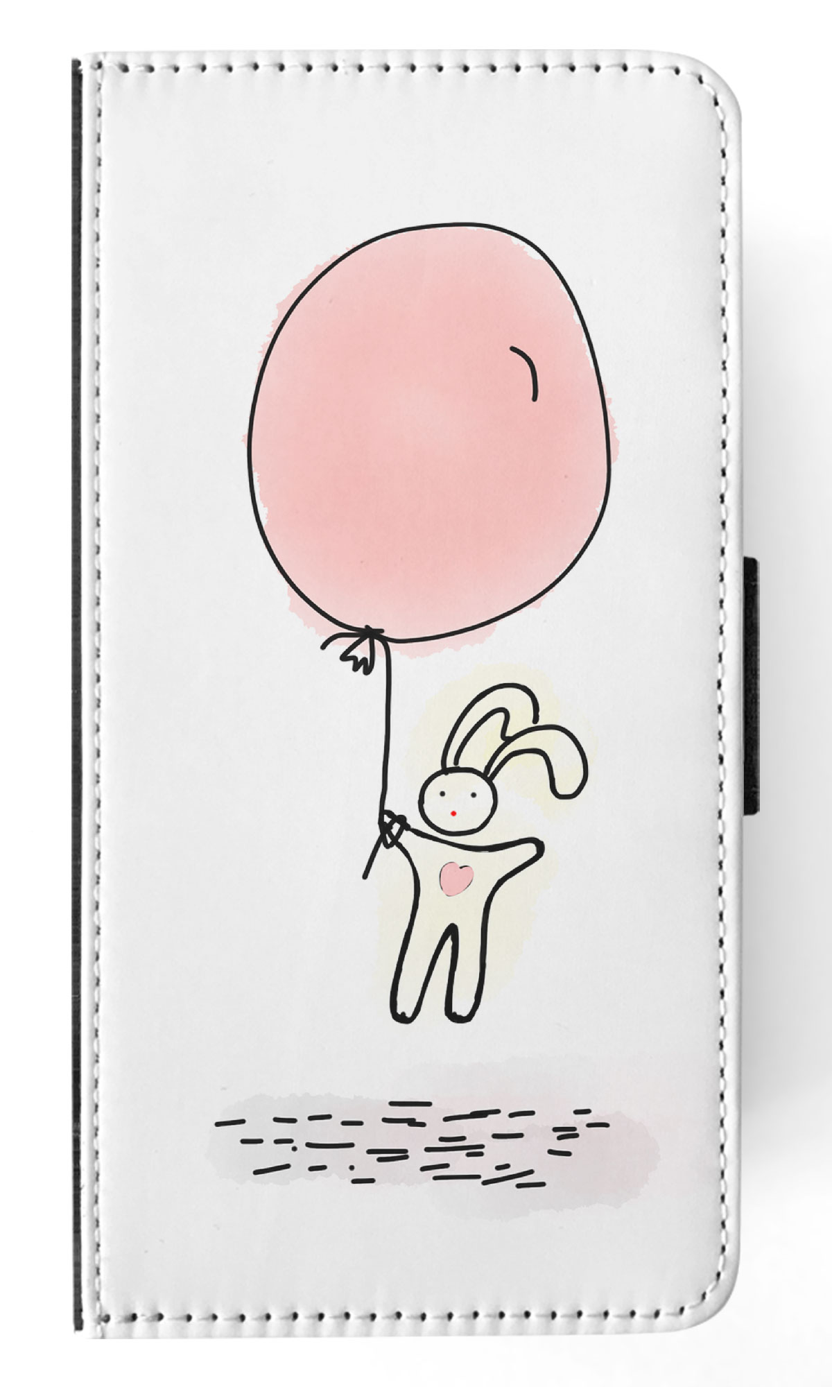 FLIP CASE FOR SAMSUNG GALAXY|CUTE RABBIT BUNNY SKETCH ART 1 - Picture 27 of 120
