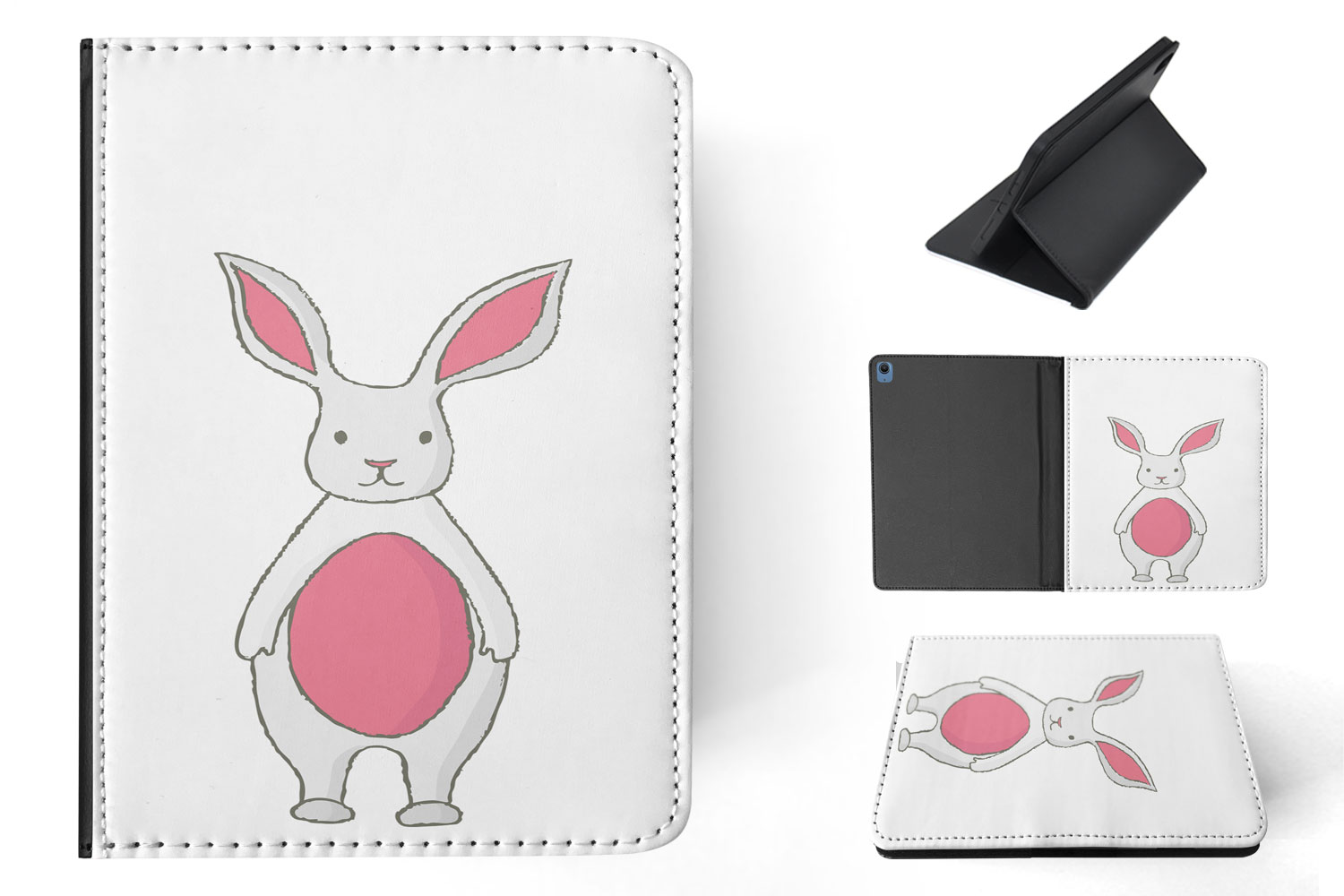 FUNDA FUNDA PARA IPAD DE APPLE|LINDO CONEJO 52 - Imagen 11 de 55