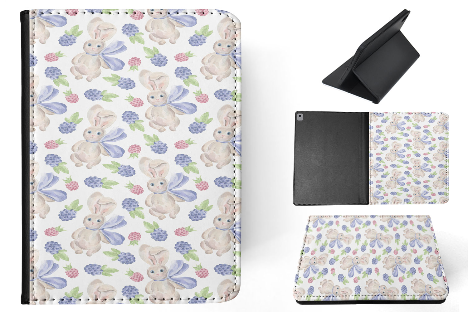 CASE COVER FOR APPLE IPAD|CUTE RABBIT BUNNY PATTERN 58 - 第 21/55 張圖片
