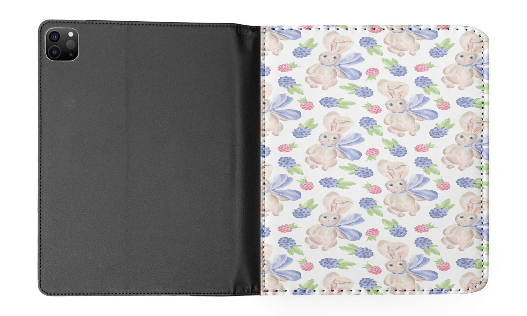 CASE COVER FOR APPLE IPAD|CUTE RABBIT BUNNY PATTERN 58 - 第 39/55 張圖片