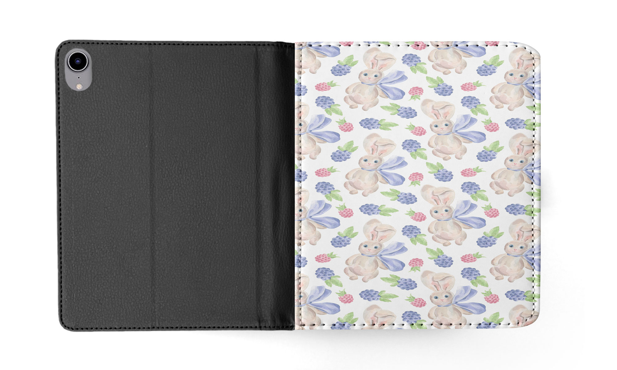 CASE COVER FOR APPLE IPAD|CUTE RABBIT BUNNY PATTERN 58 - 第 9/55 張圖片