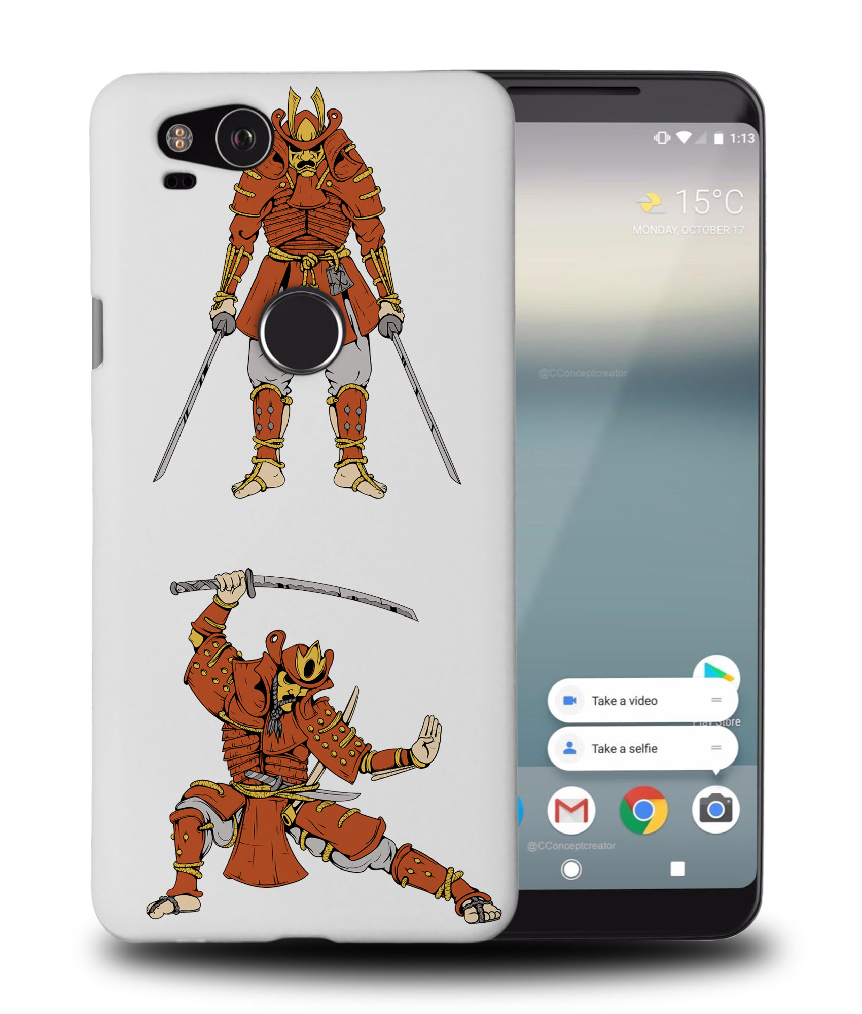 CASE COVER FOR GOOGLE PIXEL|JAPANESE SAMURAI WARRIOR - 第 9/11 張圖片
