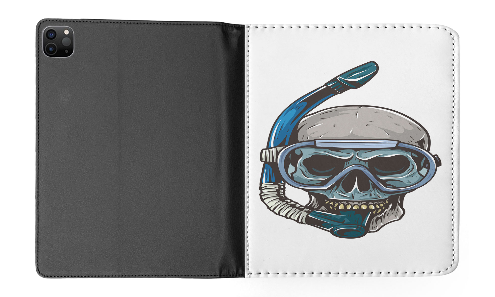 CASE COVER FOR APPLE IPAD|SKULL SCUBA DIVER - 第 39/55 張圖片