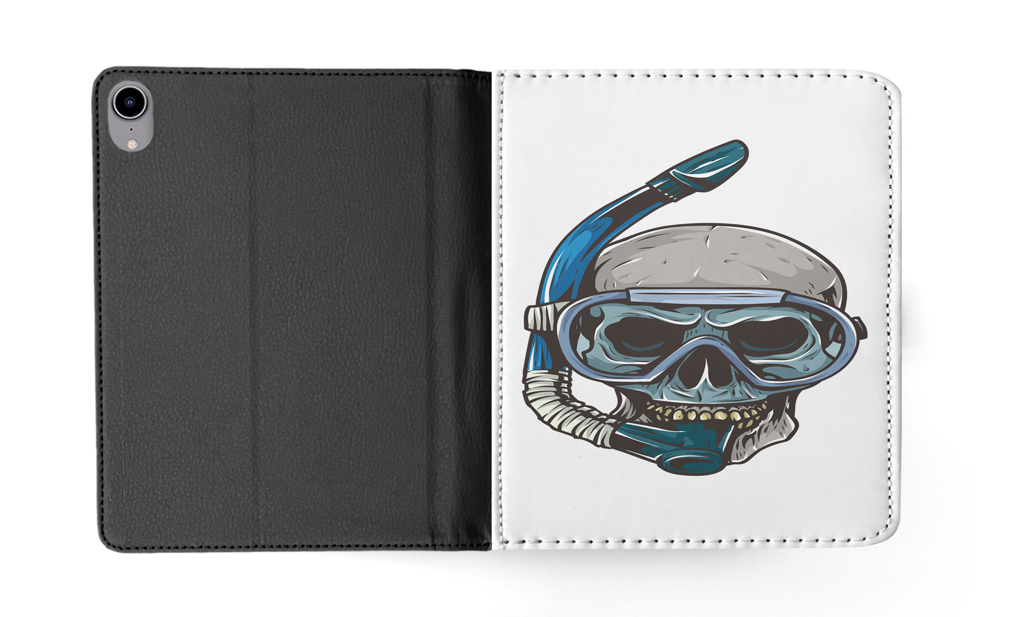 CASE COVER FOR APPLE IPAD|SKULL SCUBA DIVER - 第 9/55 張圖片