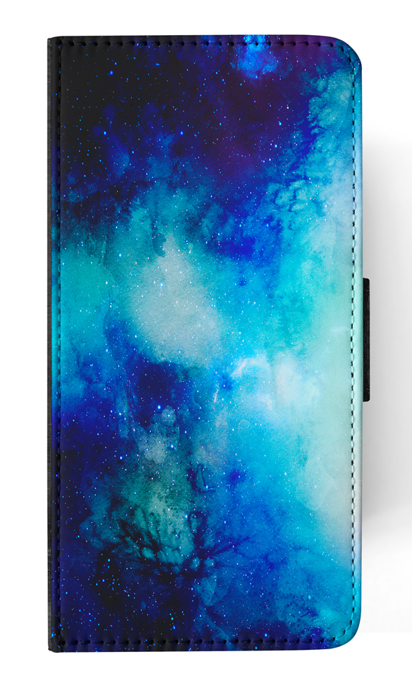 FLIP CASE FOR SAMSUNG GALAXY|WATERCOLOR SPACE BLUE ART 1 - Picture 112 of 120