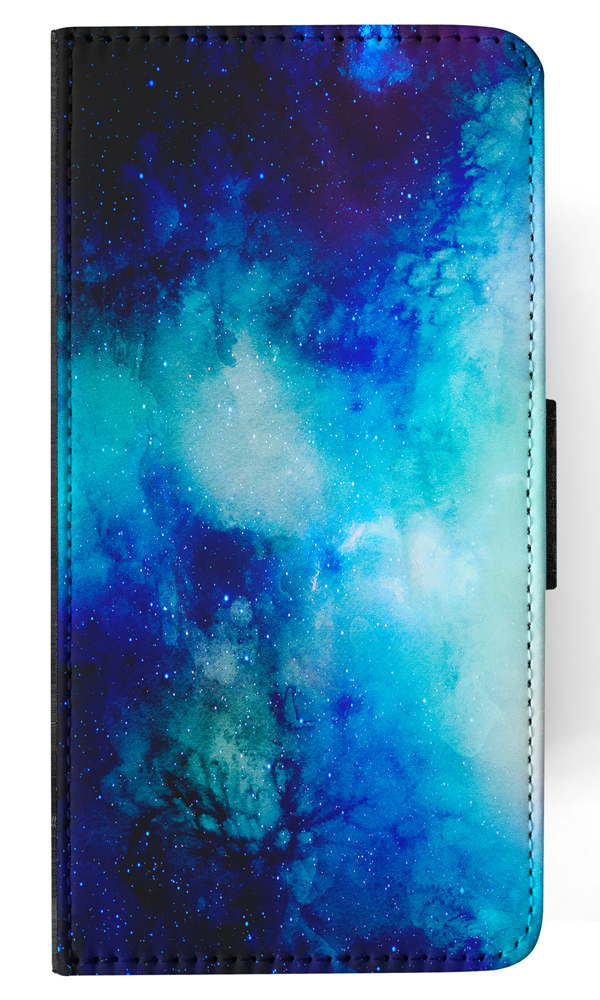 FLIP CASE FOR SAMSUNG GALAXY|WATERCOLOR SPACE BLUE ART 1 - Picture 72 of 120