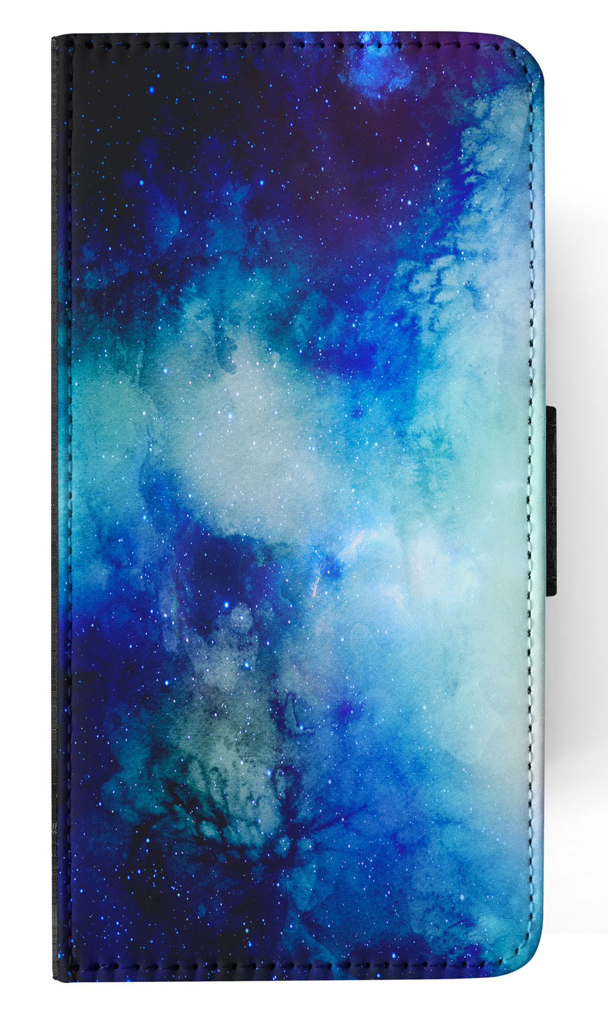 FLIP CASE FOR SAMSUNG GALAXY|WATERCOLOR SPACE BLUE ART 1 - Picture 42 of 120