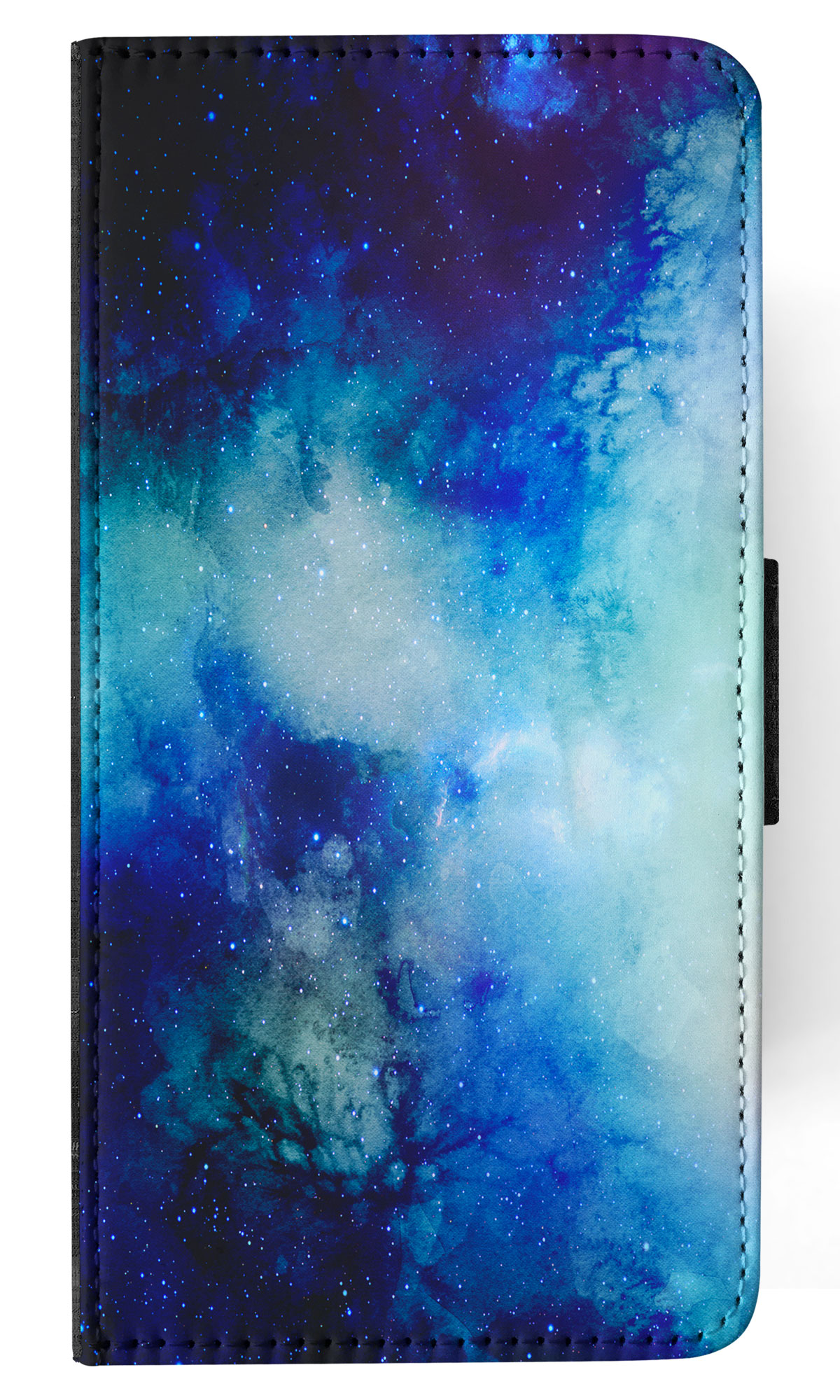 FLIP CASE FOR SAMSUNG GALAXY|WATERCOLOR SPACE BLUE ART 1 - Picture 37 of 120