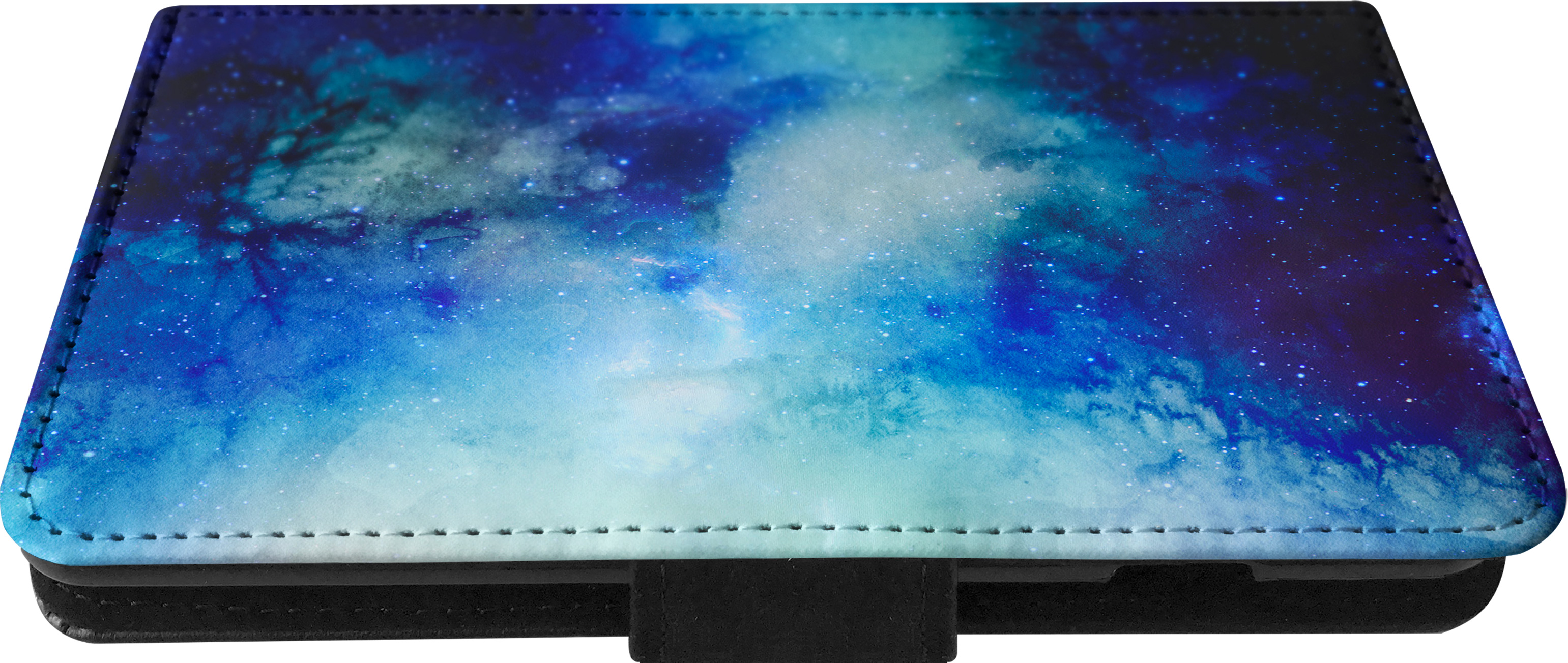 FLIP CASE FOR SAMSUNG GALAXY|WATERCOLOR SPACE BLUE ART 1 - Picture 13 of 120