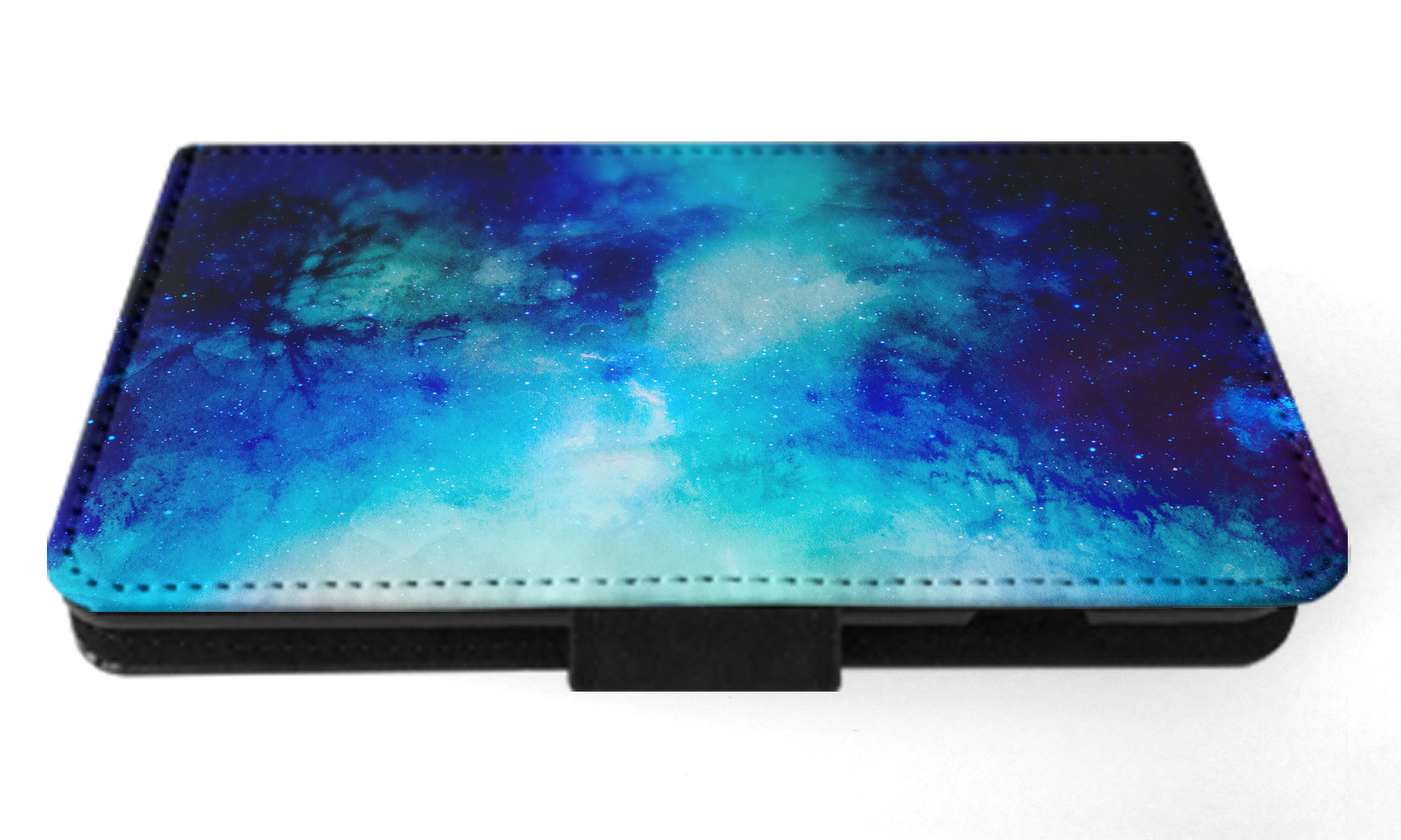 FLIP CASE FOR SAMSUNG GALAXY|WATERCOLOR SPACE BLUE ART 1 - Picture 23 of 120