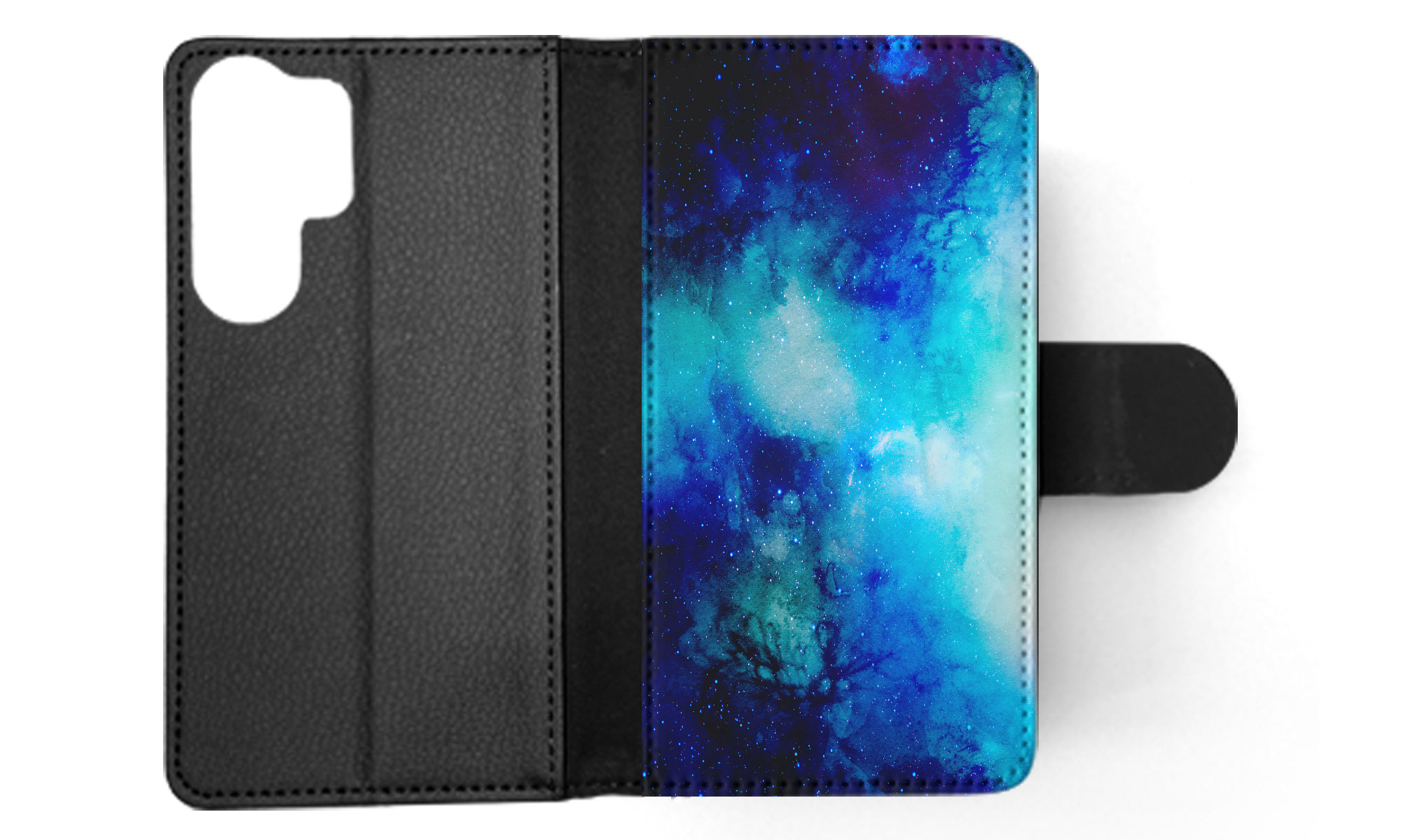 FLIP CASE FOR SAMSUNG GALAXY|WATERCOLOR SPACE BLUE ART 1 - Picture 24 of 120