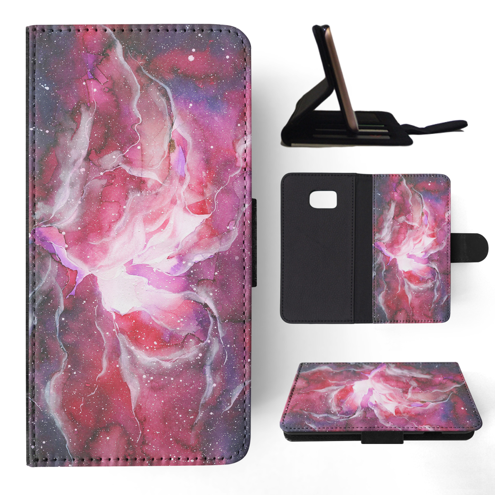 FLIP CASE FOR SAMSUNG GALAXY|WATERCOLOR SPACE ART 12 - Picture 111 of 120