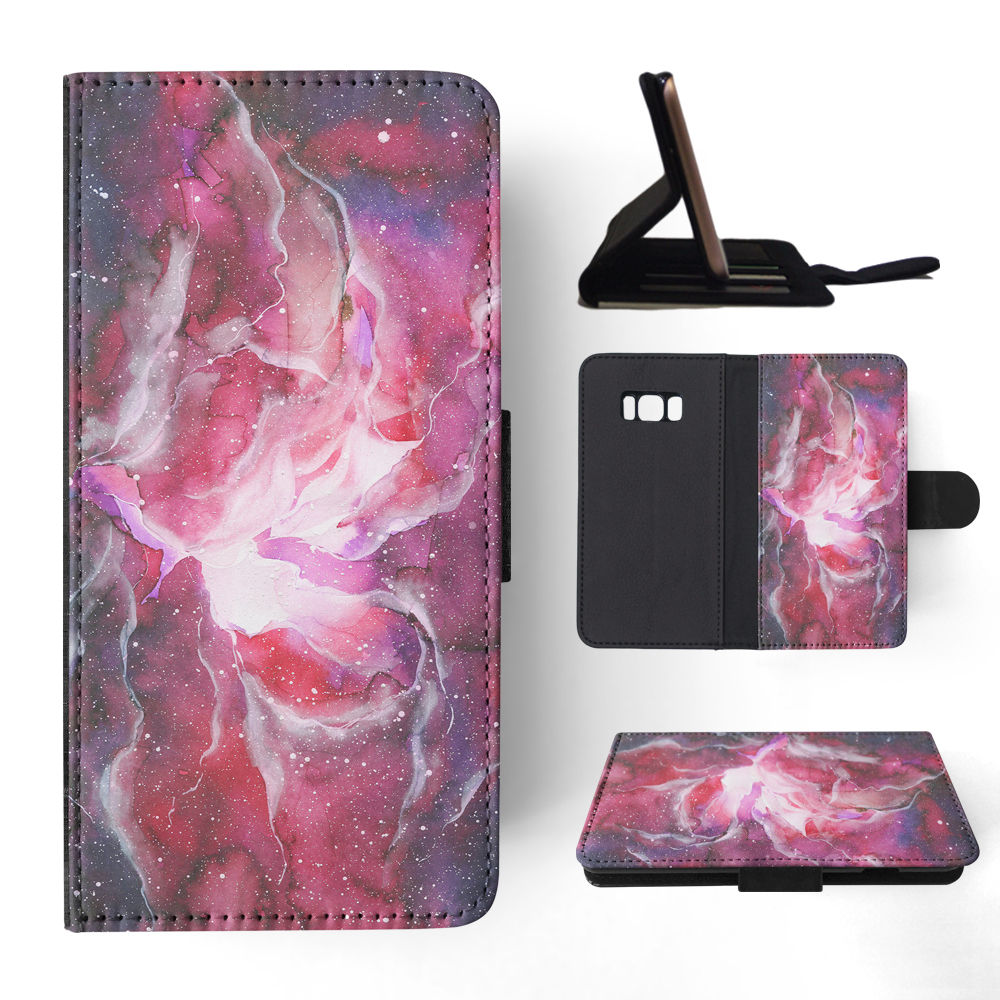 FLIP CASE FOR SAMSUNG GALAXY|WATERCOLOR SPACE ART 12 - Picture 106 of 120