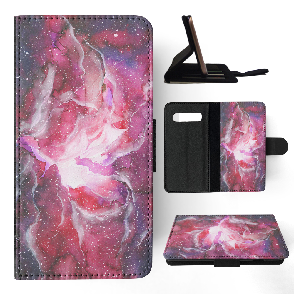 FLIP CASE FOR SAMSUNG GALAXY|WATERCOLOR SPACE ART 12 - Picture 86 of 120