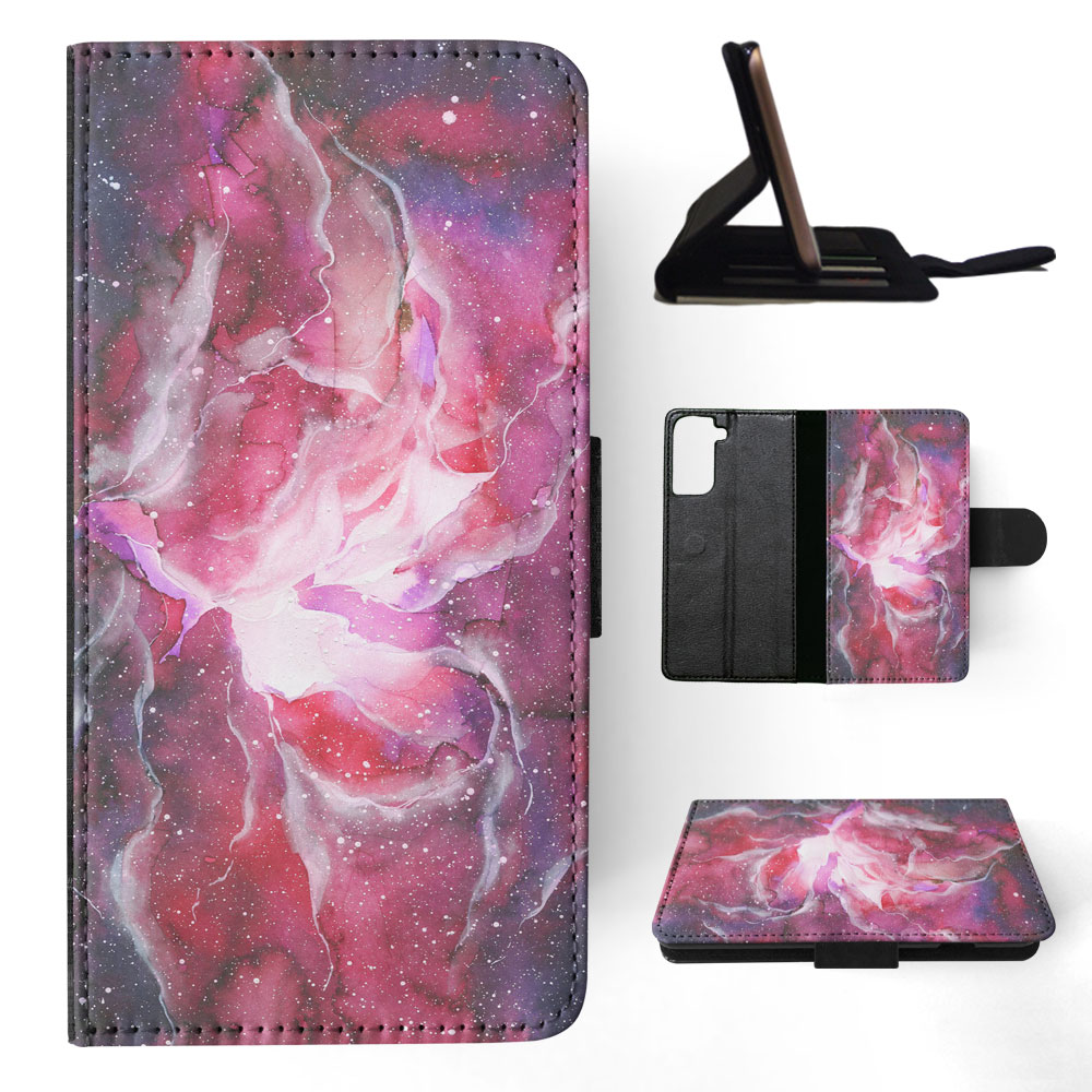 FLIP CASE FOR SAMSUNG GALAXY|WATERCOLOR SPACE ART 12 - Picture 61 of 120